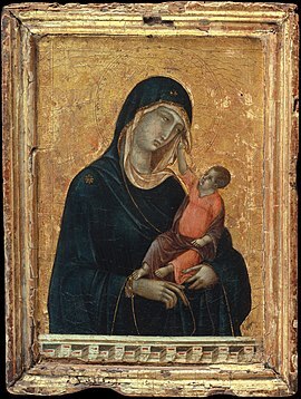 Madonna, Duccio di Buoninsegna, 1300